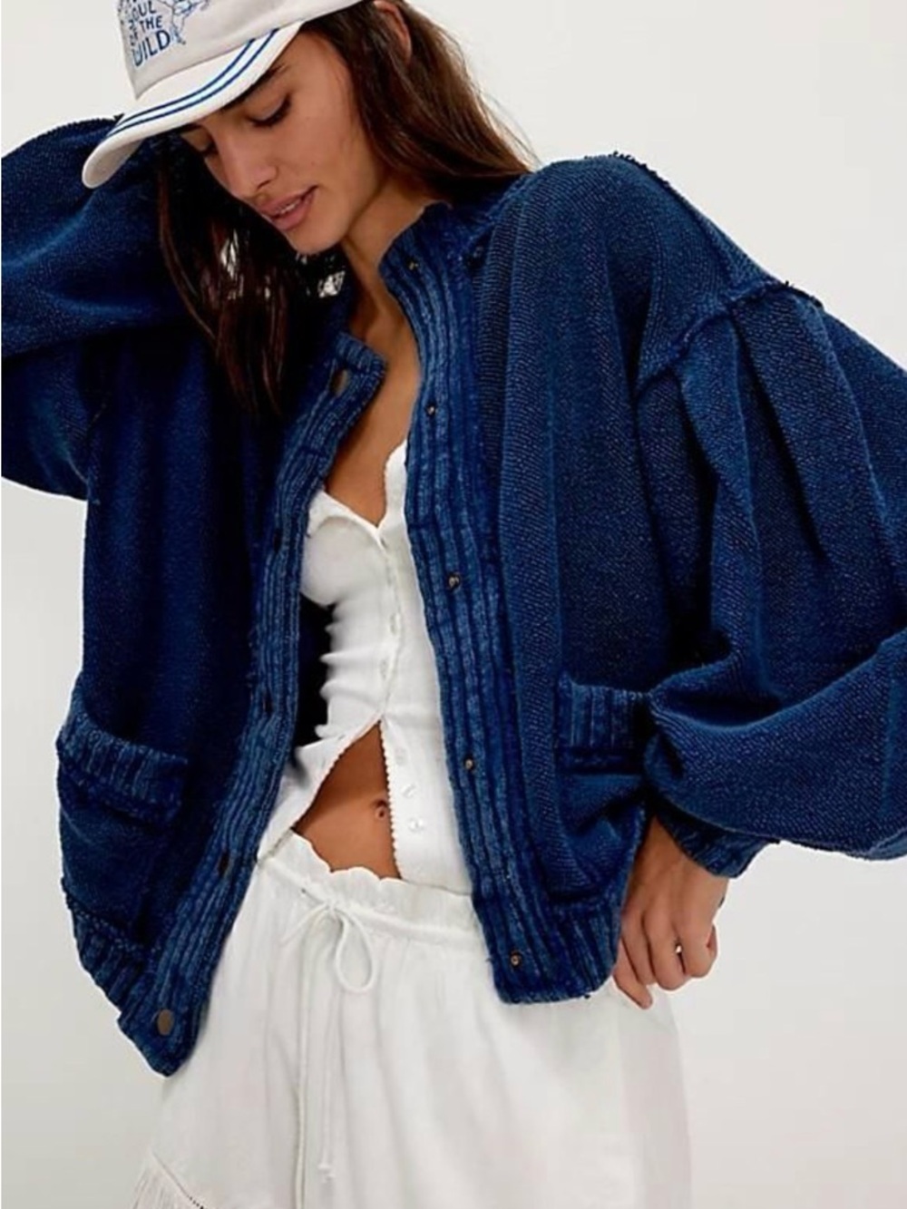 Free People Cute In This Cardi, MSRP $168, size XL